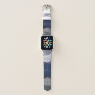 Misty Alaskan Sea in Shades of Blue Apple Watch Band