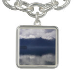 Misty Alaskan Sea in Shades of Blue Bracelet