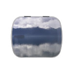 Misty Alaskan Sea in Shades of Blue Candy Tin