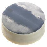 Misty Alaskan Sea in Shades of Blue Chocolate Covered Oreo