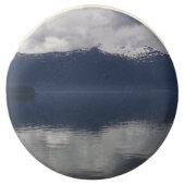 Misty Alaskan Sea in Shades of Blue Chocolate Covered Oreo (Front)