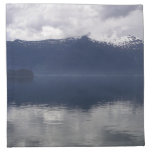 Misty Alaskan Sea in Shades of Blue Cloth Napkin
