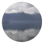 Misty Alaskan Sea in Shades of Blue Eraser