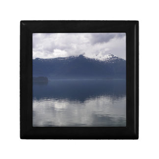 Misty Alaskan Sea in Shades of Blue Gift Box