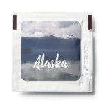 Misty Alaskan Sea in Shades of Blue Hand Sanitizer Packet
