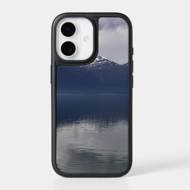 Misty Alaskan Sea in Shades of Blue Otterbox iPhone Case (Back)