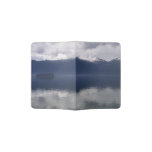 Misty Alaskan Sea in Shades of Blue Passport Holder