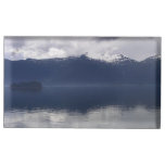Misty Alaskan Sea in Shades of Blue Place Card Holder