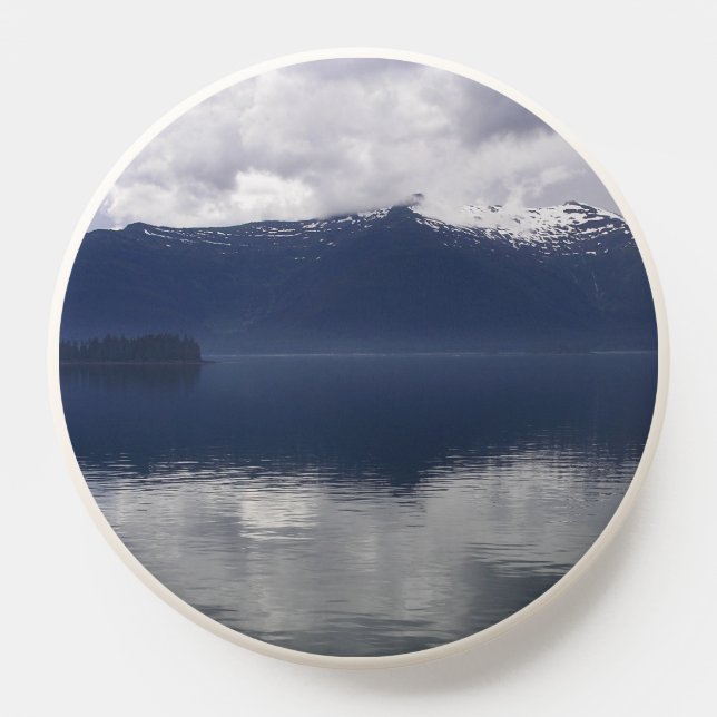 Misty Alaskan Sea in Shades of Blue PopSocket (Popsocket)
