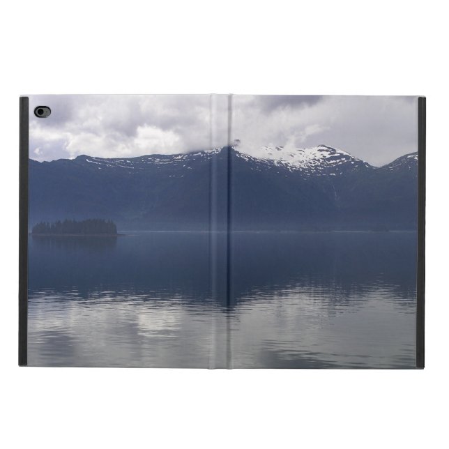 Misty Alaskan Sea in Shades of Blue Powis iPad Air 2 Case (Outside)