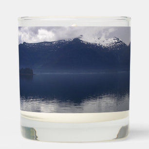 Misty Alaskan Sea in Shades of Blue Scented Candle