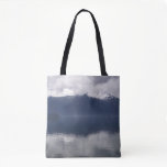 Misty Alaskan Sea in Shades of Blue Tote Bag