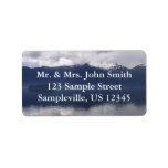 Misty Alaskan Sea Label