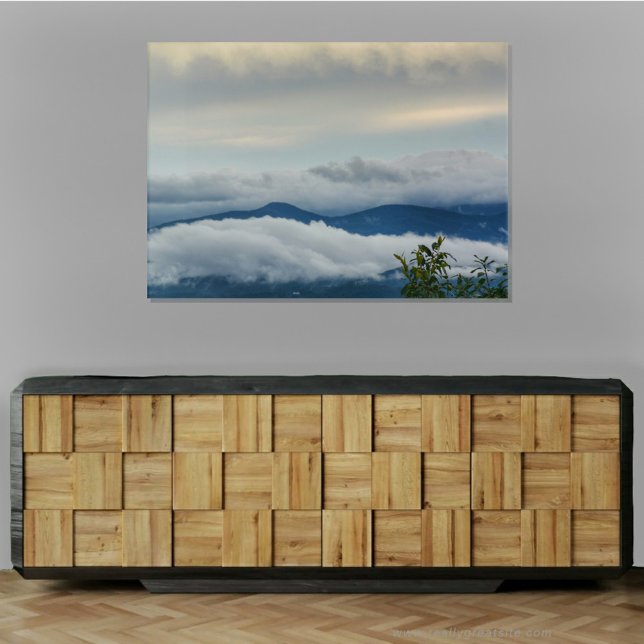 Misty Blue Ridge Mountains Photographic Acrylic Print (Creator Uploaded)