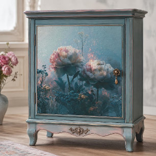 Misty Blush Peony Bouquet Decoupage Tissue Paper