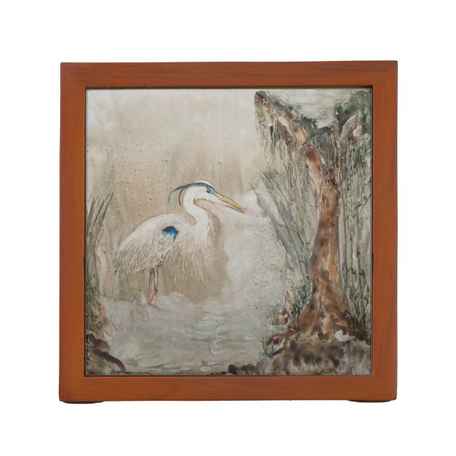 Misty Cove Desk Organizer (Back)