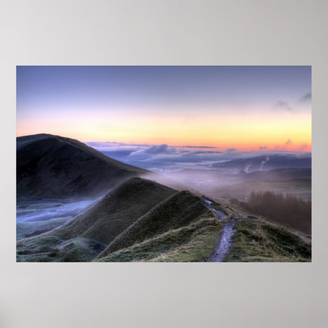 misty dawn poster (Front)