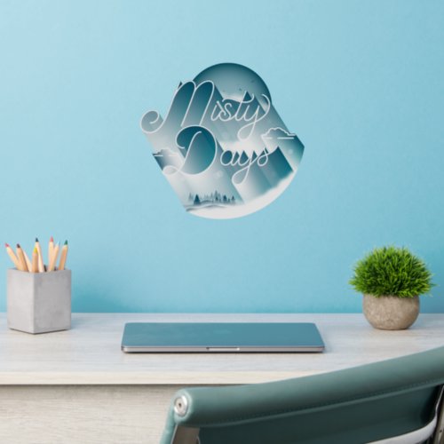 Misty Days Wall Decal