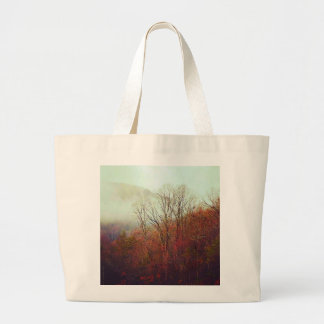 Misty Fall Colors Large Tote Bag