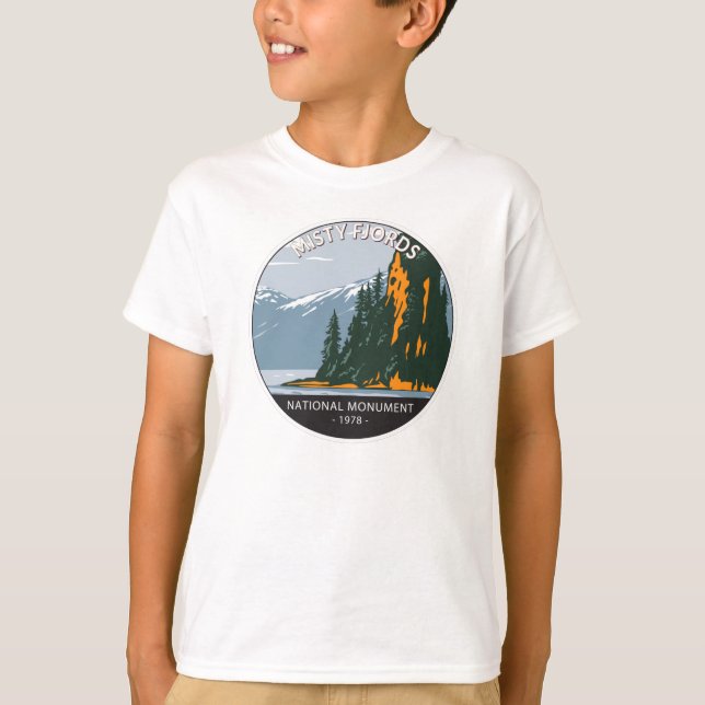 Misty Fjords National Monument New Eddystone  T-Shirt (Front)