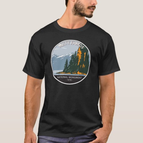 Misty Fjords National Monument New Eddystone T_Shirt