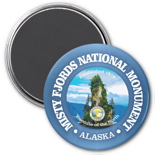 Misty Fjords NM Magnet