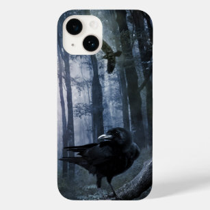 Misty Forest Crows Case-Mate iPhone 14 Case