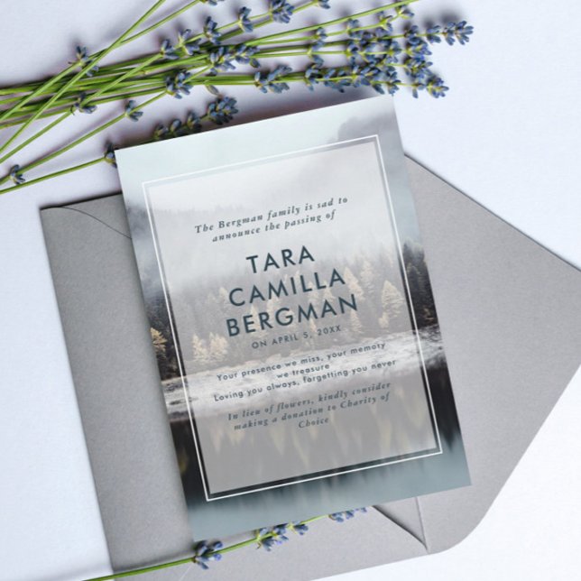 Misty Forest Lake Death Announcement (Creator Uploaded)