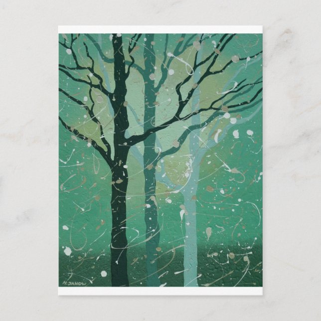 Misty Forest Postcard (Front)