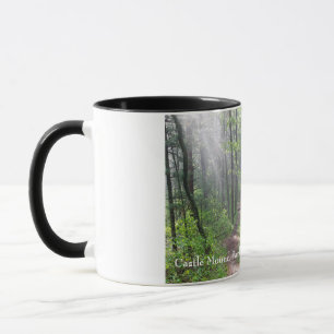 Misty Forest Trail at Castle Mound Mug