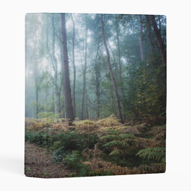 Misty Forest Walk Mini Binder (Front/Spine)