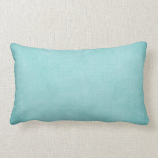 MISTY ICE AQUA LIGHT BLUE COLORED BACKGROUNDS DIGI LUMBAR PILLOW
