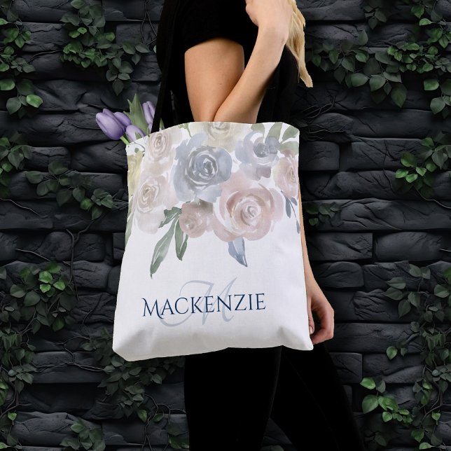 Misty Lake | Lovely Soft Dusty Bridesmaid Keepsake Tote Bag (Creator Uploaded)