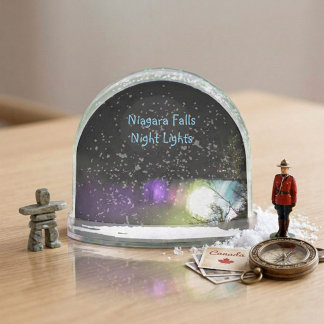 Misty Light Niagara Falls Snow Globe