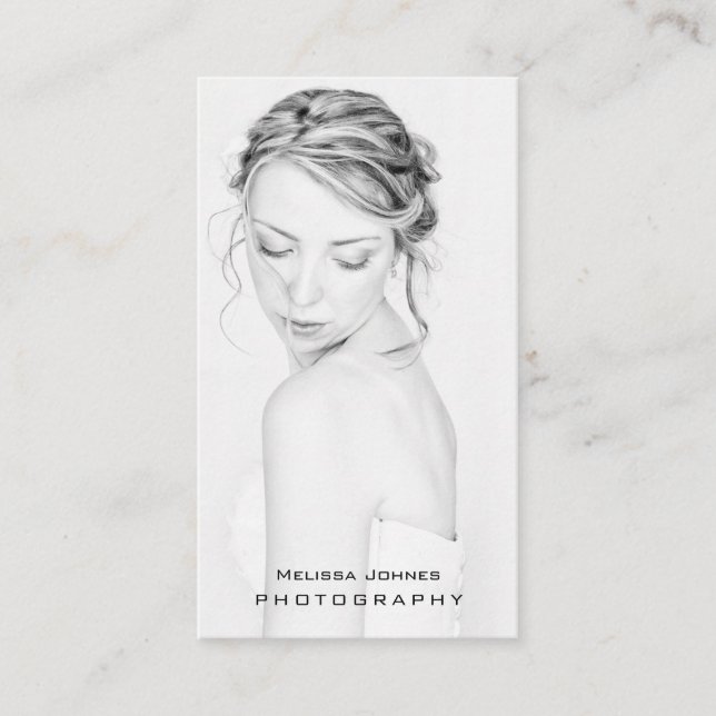 Misty Light | Photographer Business Card (Front)