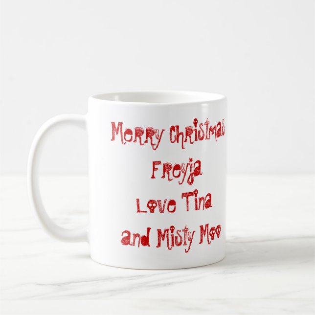 Misty moo coffee mug (Left)