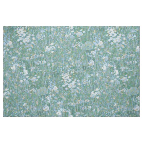 Misty Moonlit Meadow Fabric