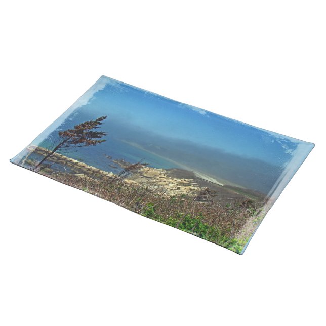 Misty Morning at Nobska Point - Cape Cod MA Placemat (On Table)
