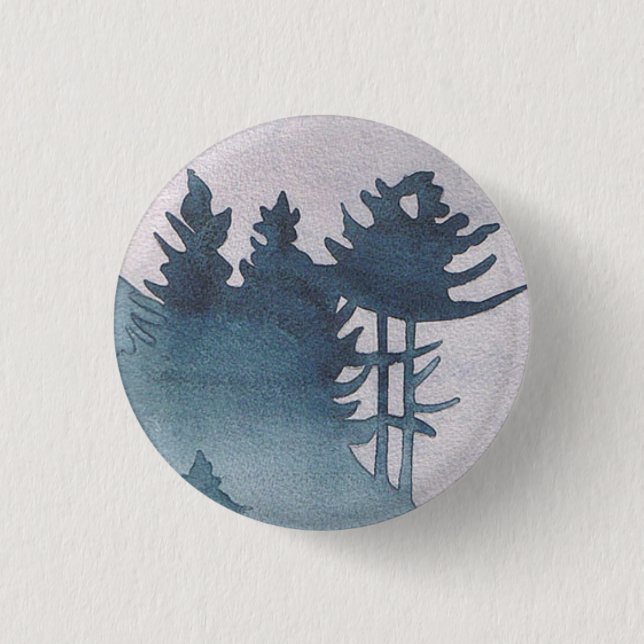 Misty Morning Badge Button (Front)