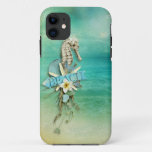 Misty Morning Beach Seahorse Tropical Iphone 11 Case at Zazzle