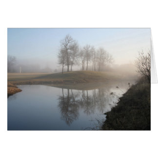 misty morning cards