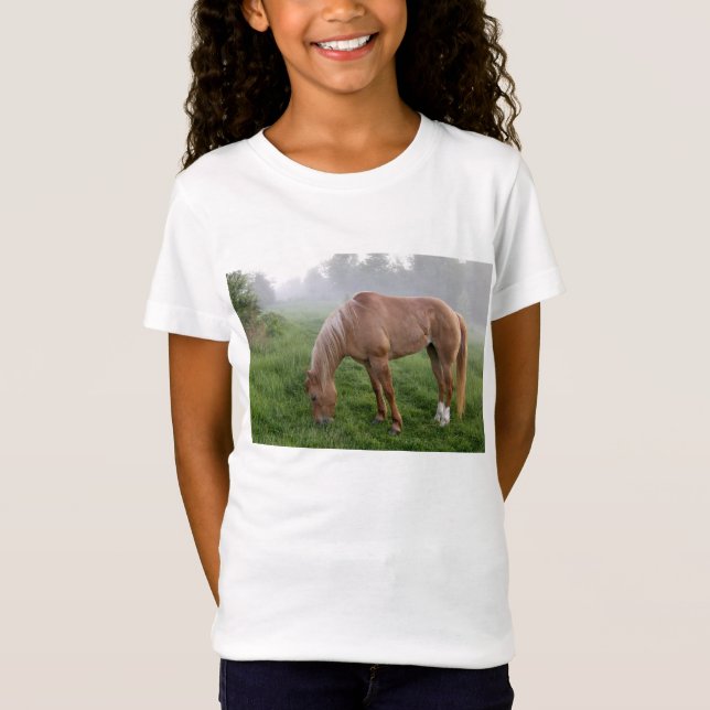 Misty Morning Mare Tee Shirt (Front)