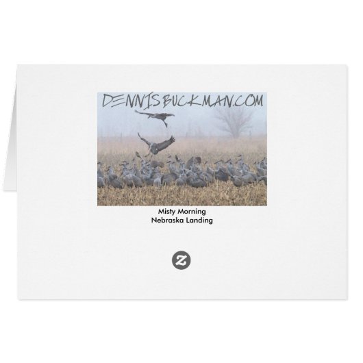 Misty Morning Nebraska Landing (Back Horizontal)