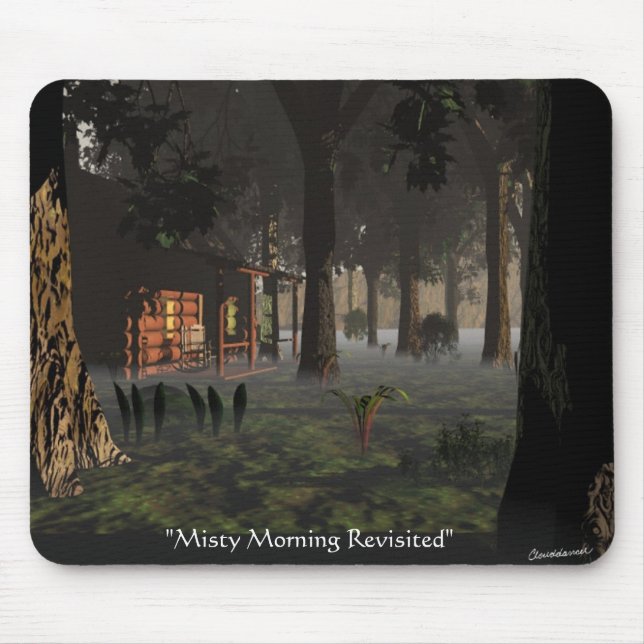 Misty Morning Revisited- Mouse Pad (Front)