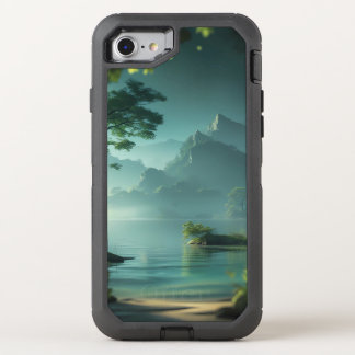 Misty Mountain Lake Phone Case