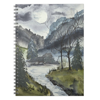 Misty Mountain Notebook
