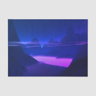 Misty Mountain Purple Tissue Paper