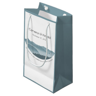 Misty Mountain Range Wedding Welcome Bags