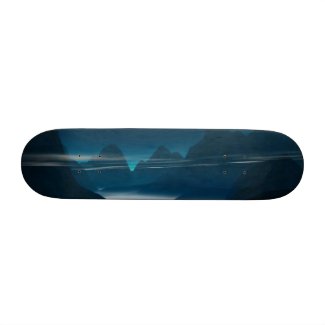 Misty Mountain Skate Board Deck