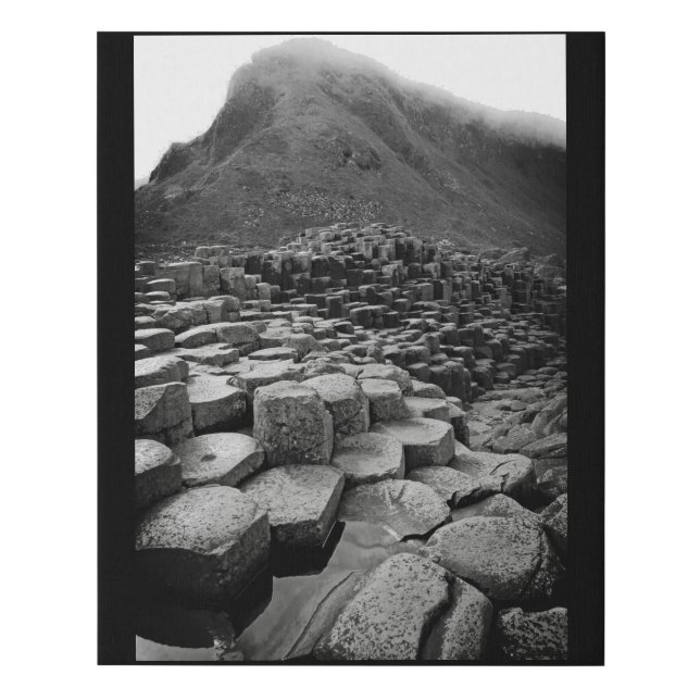 Misty Mountain Top Faux Canvas Print (Front)